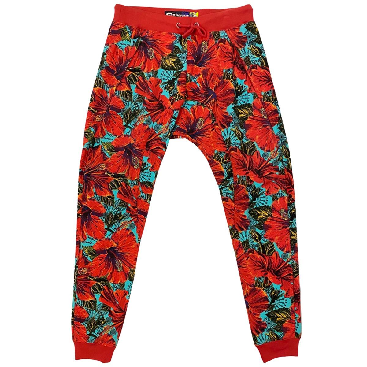 Jogger Pants French Terry Floral