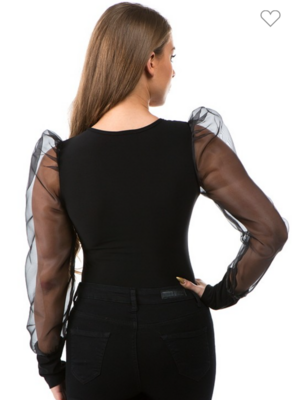 Bodysuit 96% polyester 4% expanded
