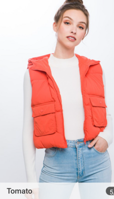 Vest With Front Pocket Detail (Copia)