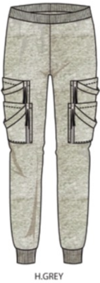 Pants in black