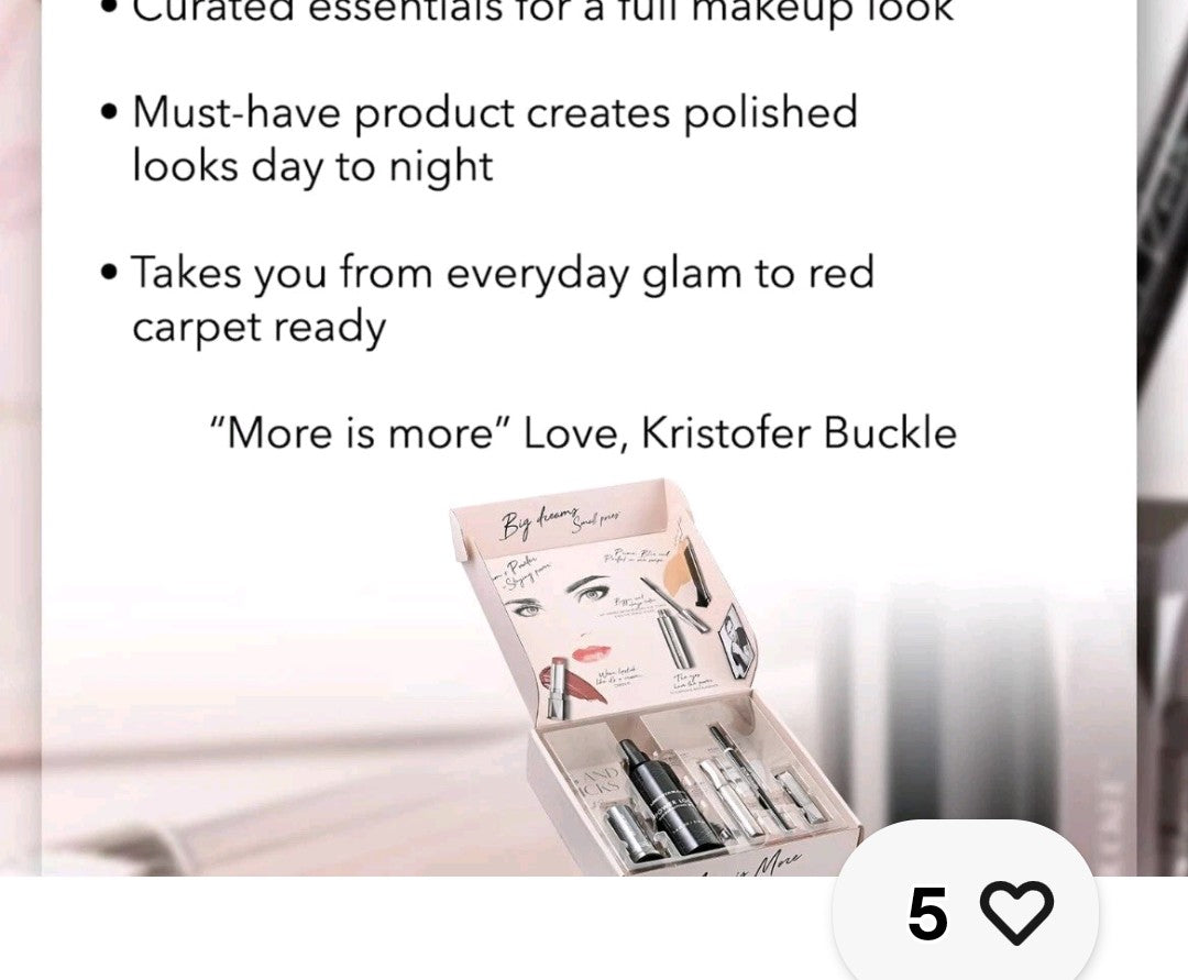 Sé de maquillaje cuidado de la piel