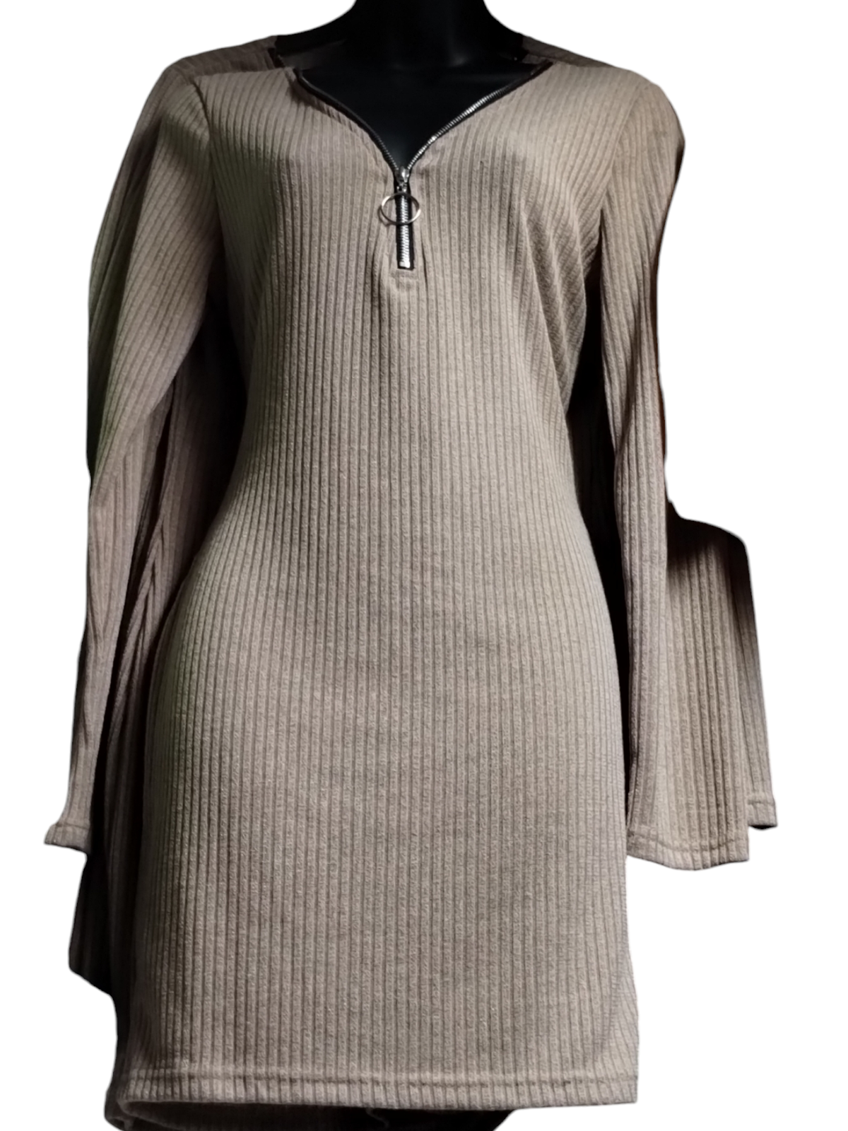 Dress long sleeve with sipem