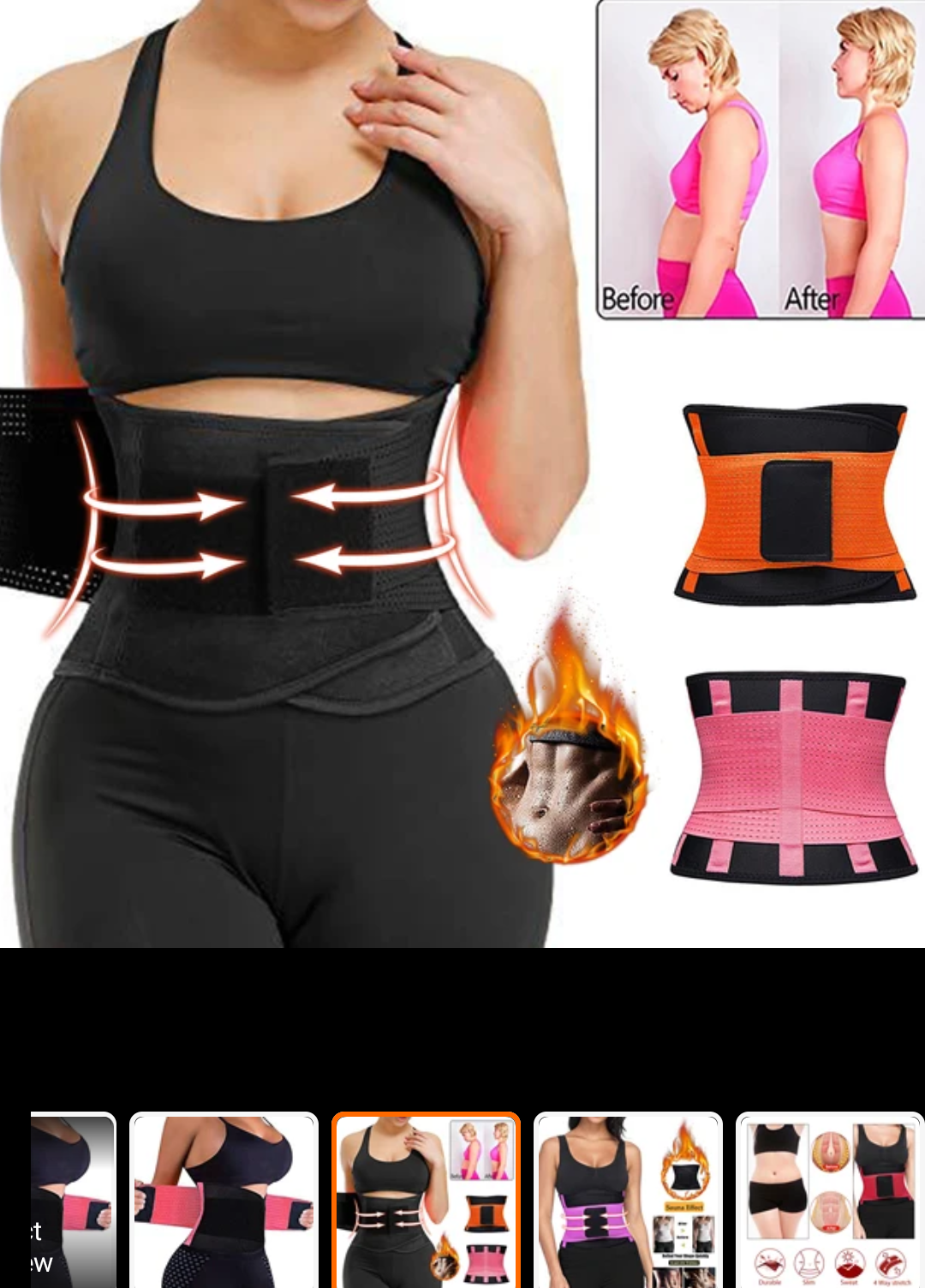 Fajas Reductoras Deportivas