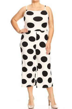 Jersey elástico, largo Capri, mono Cami Palazzo