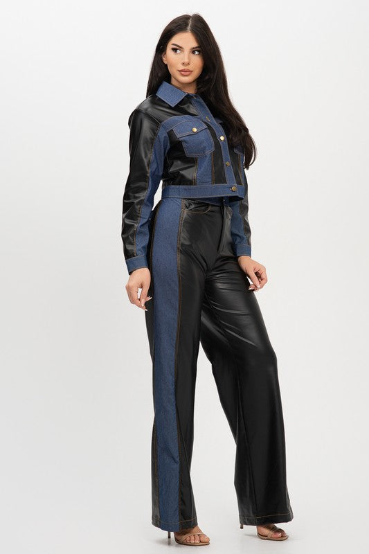 enim jacket and pant set