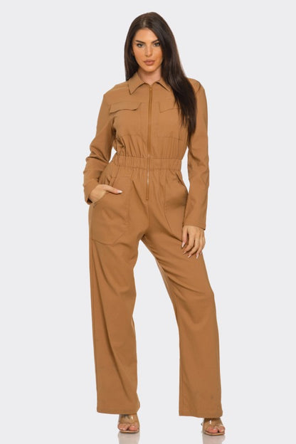 jumpsuit designed for effortless