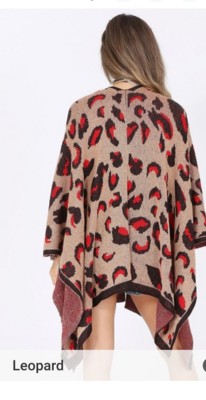 Sweater poncho