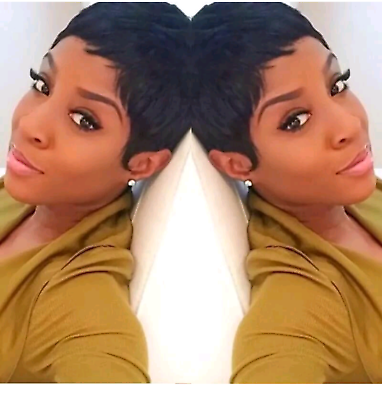 wig short black