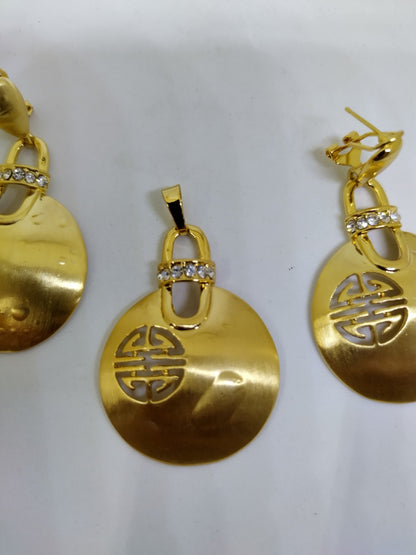 3 Piece Set in Gold