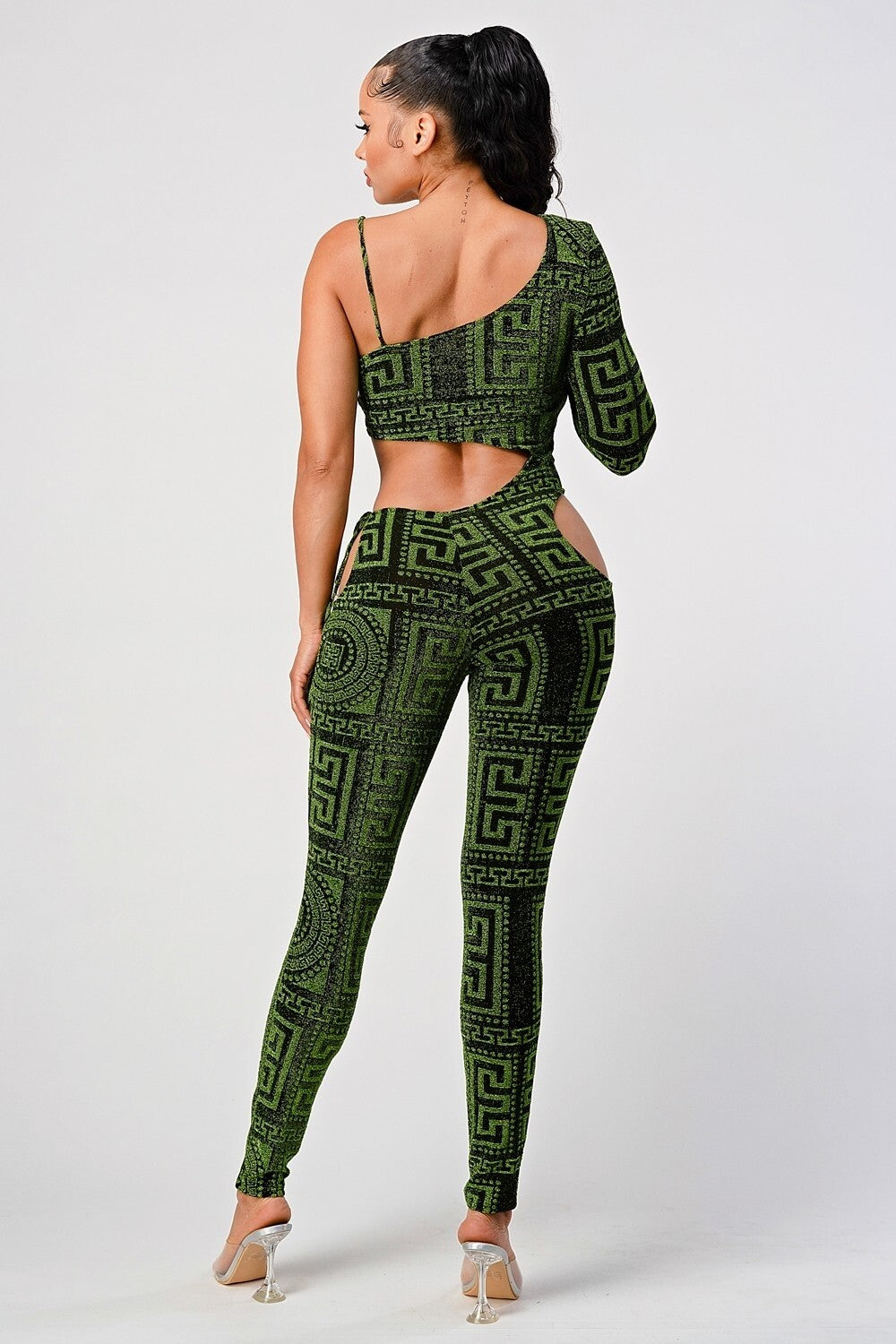 Shoulder out jumpsuit TWO COLORS CHOOSE YOURS
