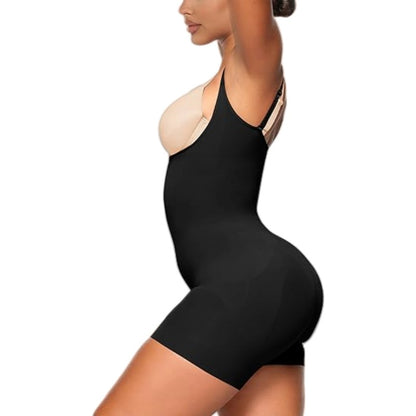 Faja moldeadora de una pieza sin costuras con soporte para los senos, corsé adelgazante, Body ajustado para Control de barriga