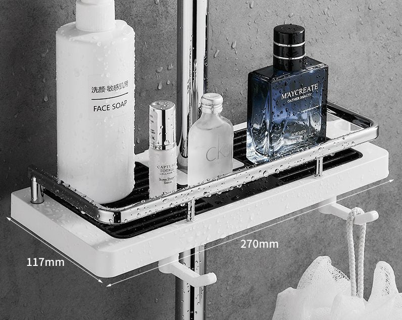 Rejilla para ducha, bandeja para baño, jabonera, soporte para jabón de baño, caja de almacenamiento