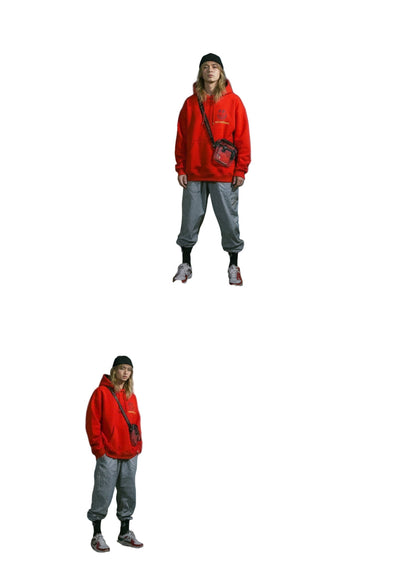 sweater Red and Black long sleeve