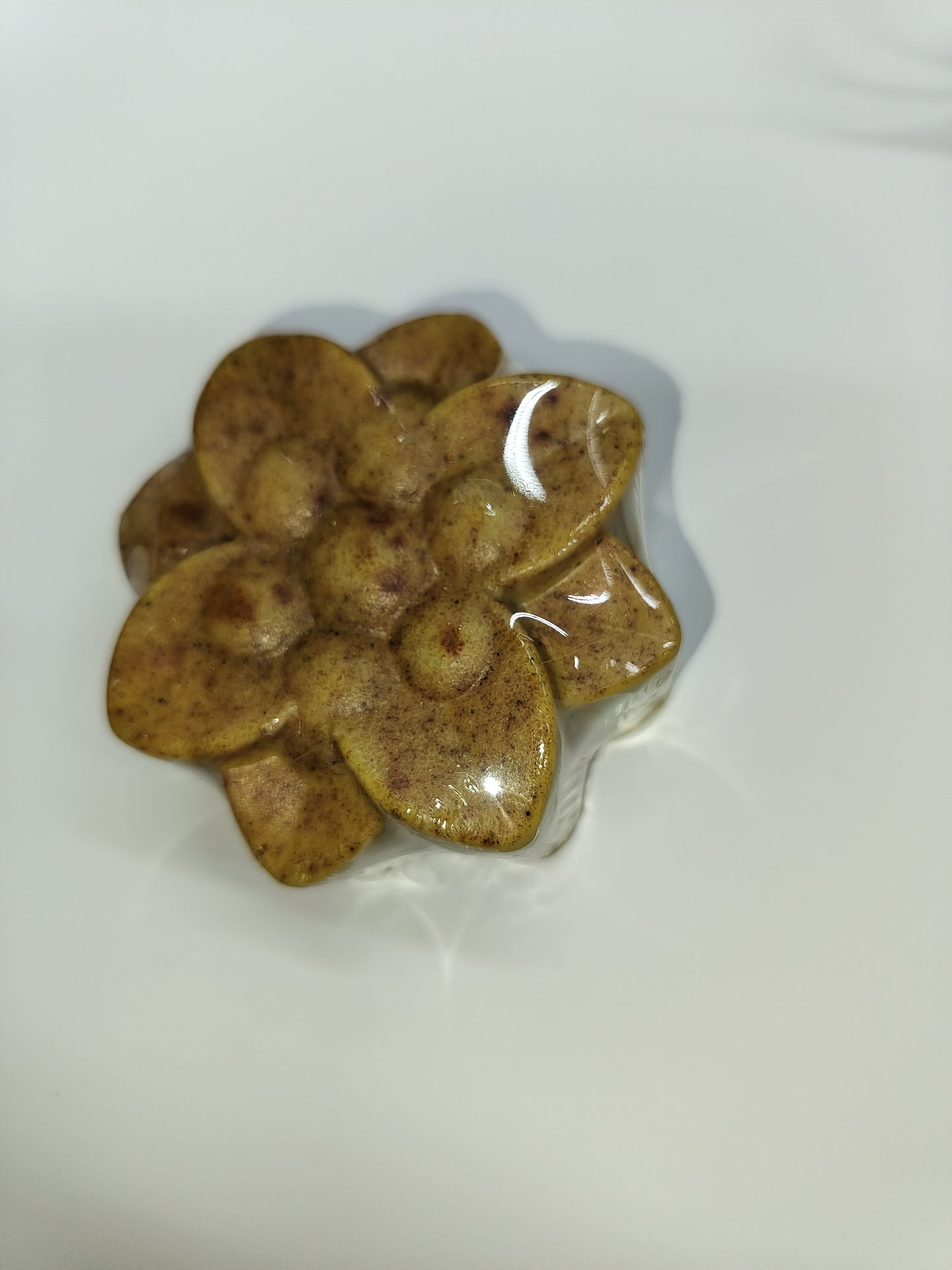 Handmade natural turmeric soap for face blemishes #1