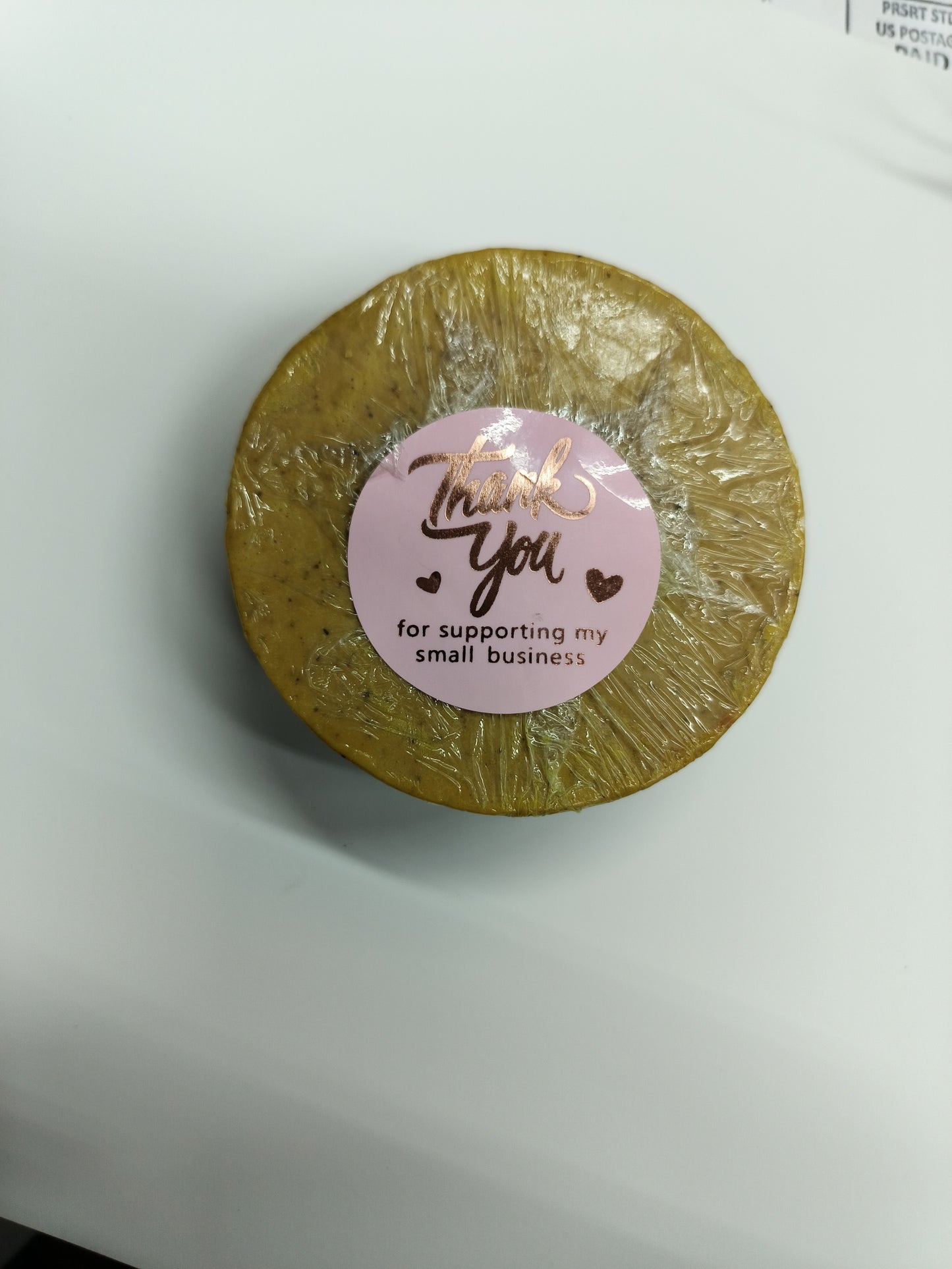 Handmade natural turmeric soap for face blemishes #1