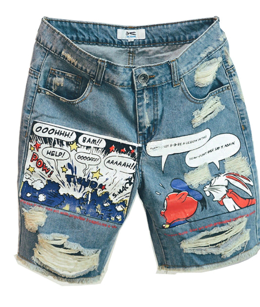 short pants for unisex with a beautifully colored different design and in style