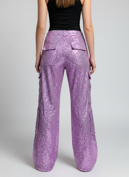 Cargo pants in bright colors