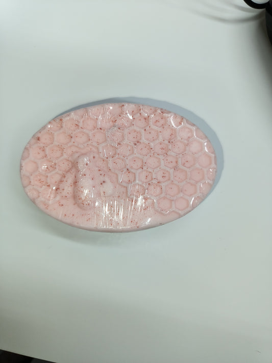 Handmade rosehip soap #4