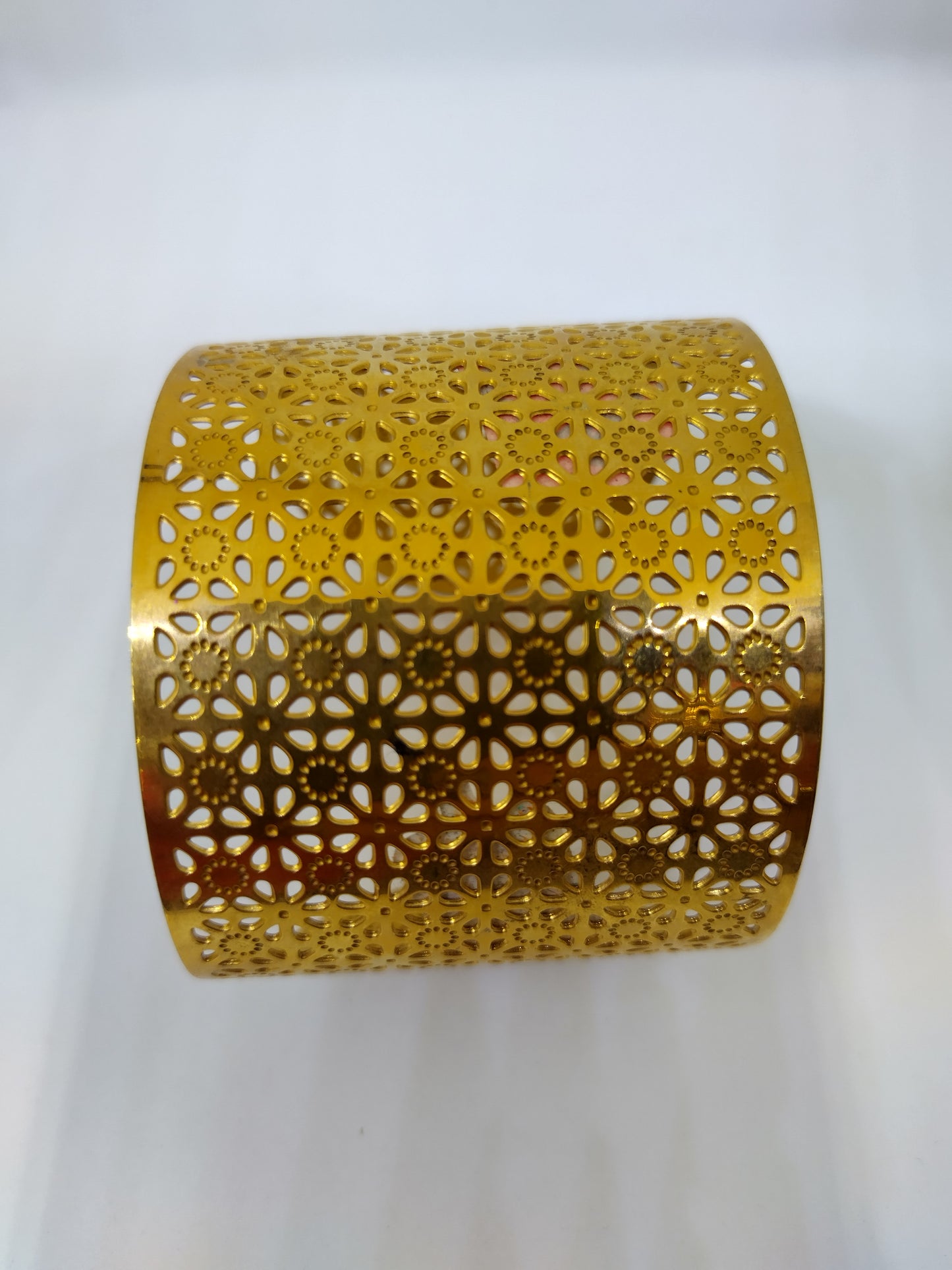 Pulsera en acero inoxidable color dorado