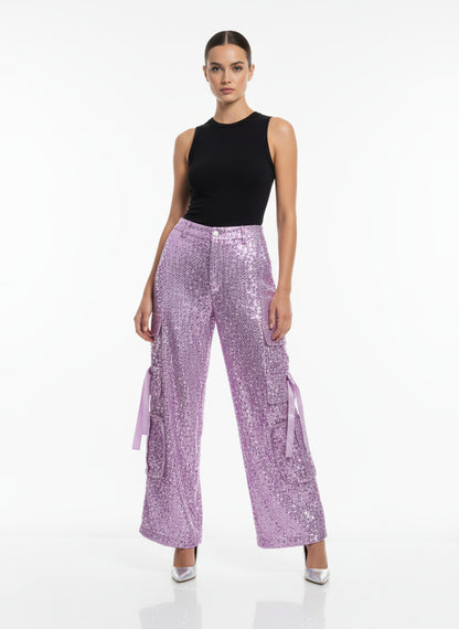 Cargo pants in bright colors