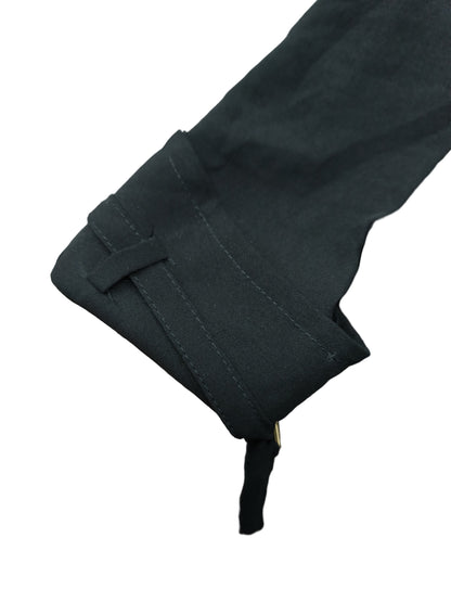 Blazer in solid black