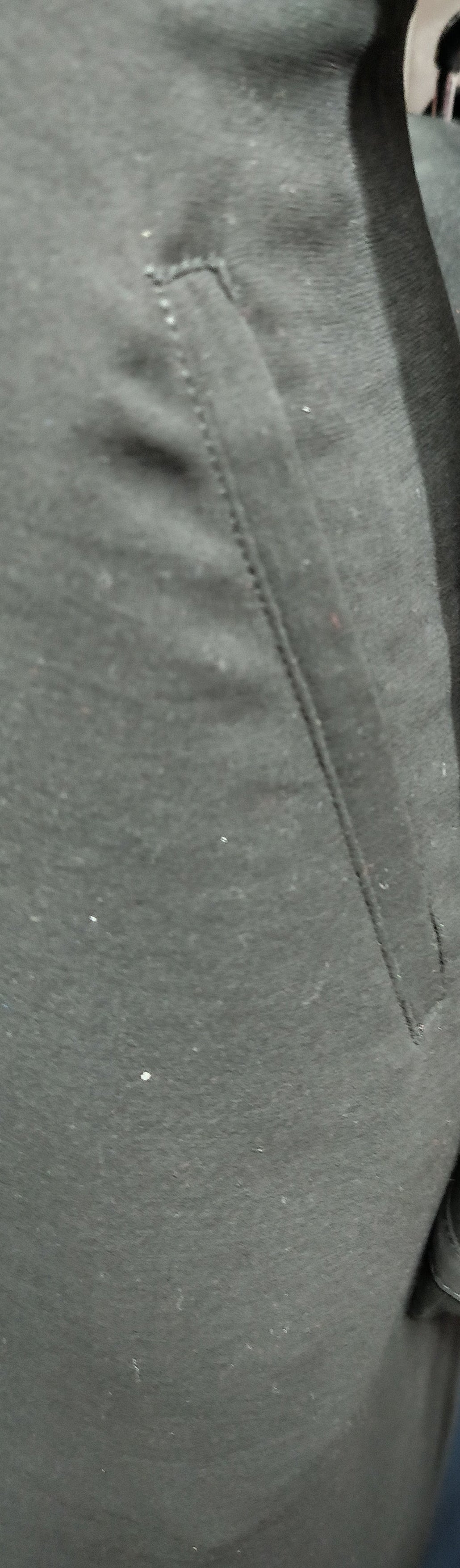 Blazer in solid black