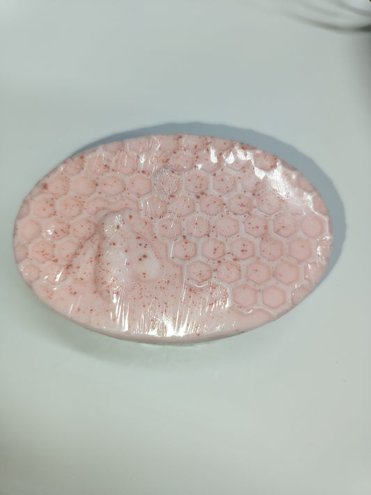 Handmade rosehip soap #4