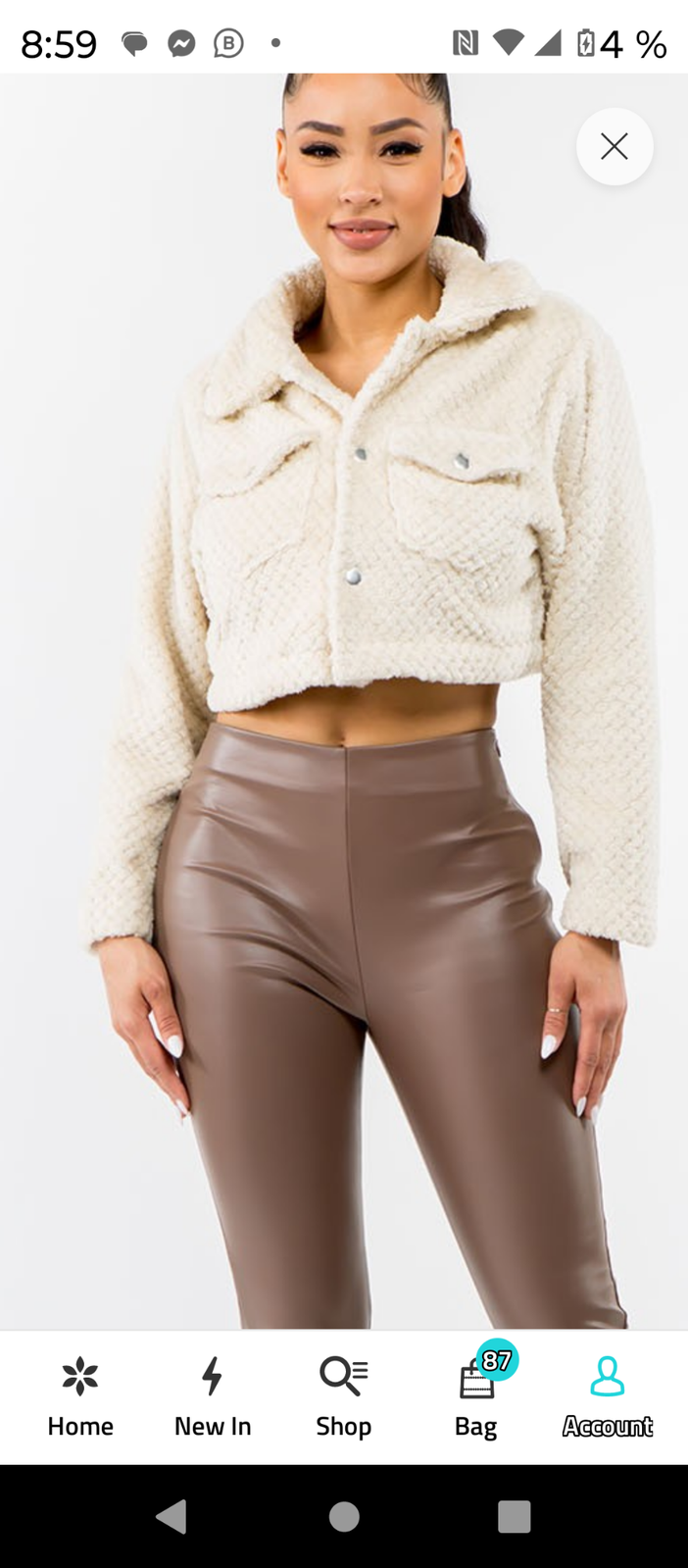 JACKET ​​ Blush