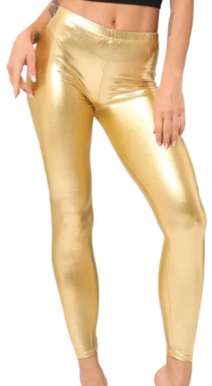 legging Silver and gold legging